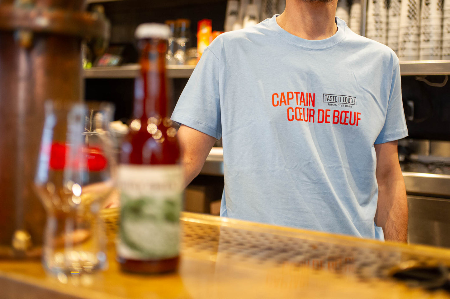 T-Shirt Logo Captain Coeur de Boeuf