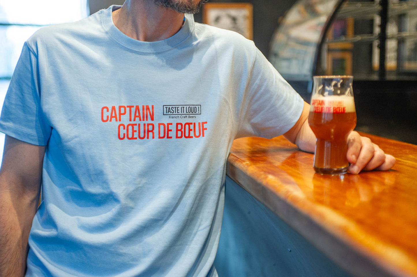 T-Shirt Logo Captain Coeur de Boeuf