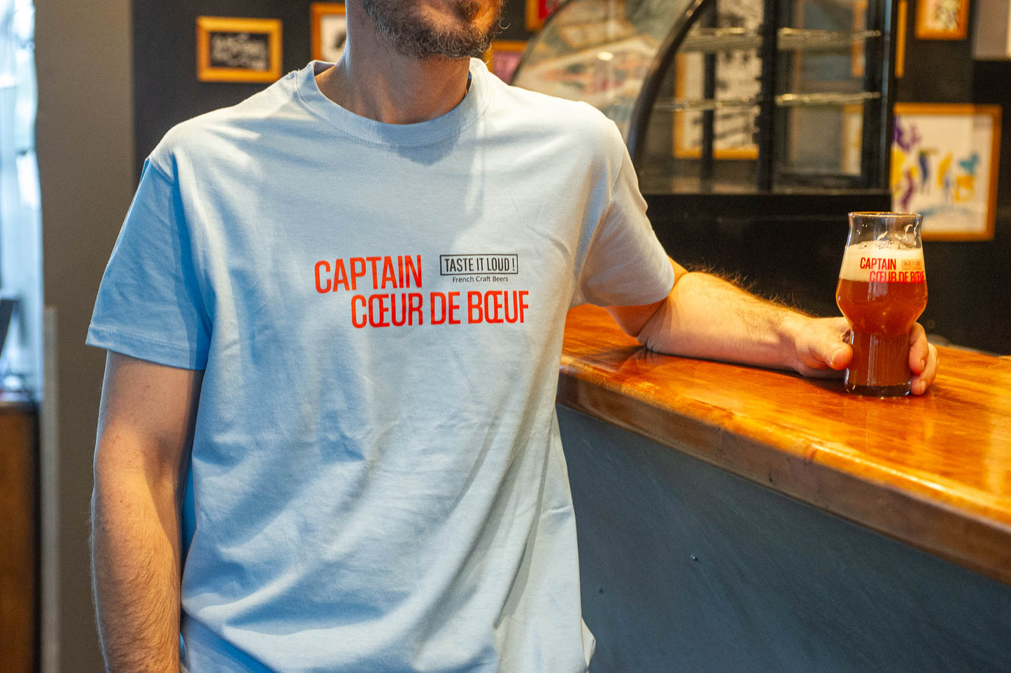 T-Shirt Logo Captain Coeur de Boeuf