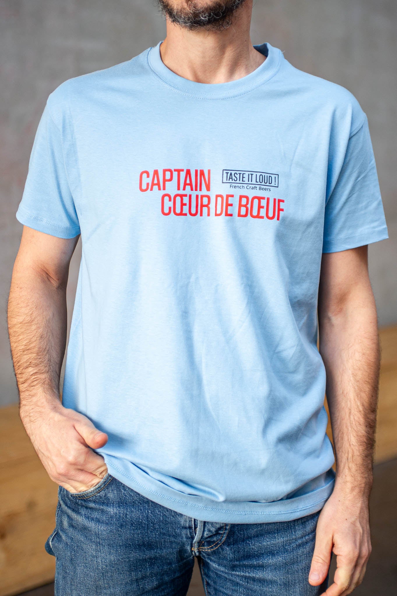 T-Shirt Logo Captain Coeur de Boeuf