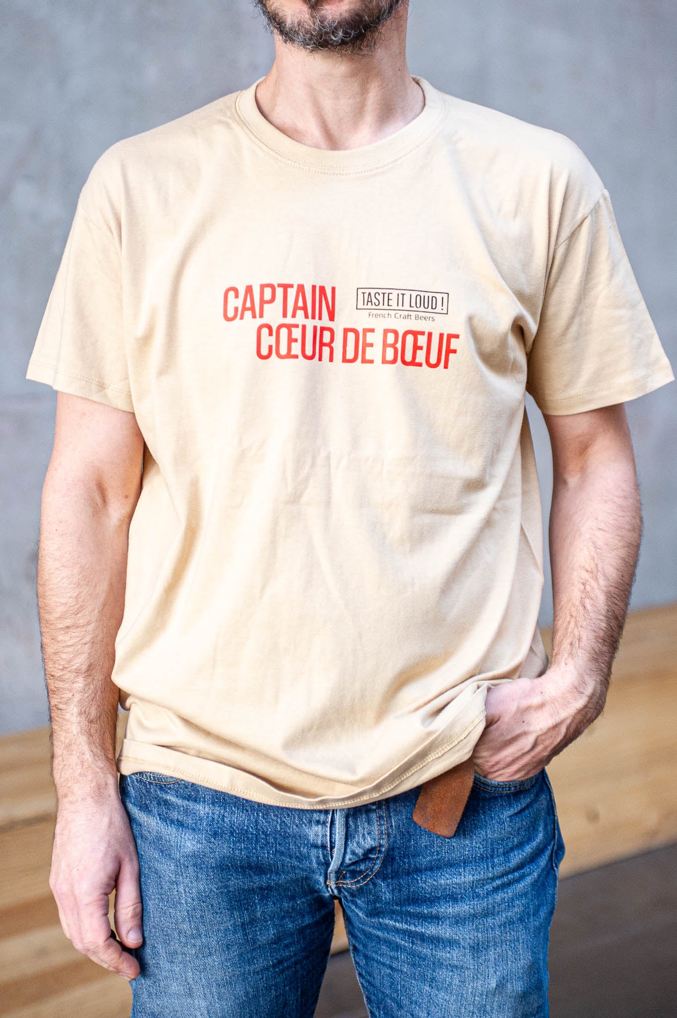 T-Shirt Logo Captain Coeur de Boeuf